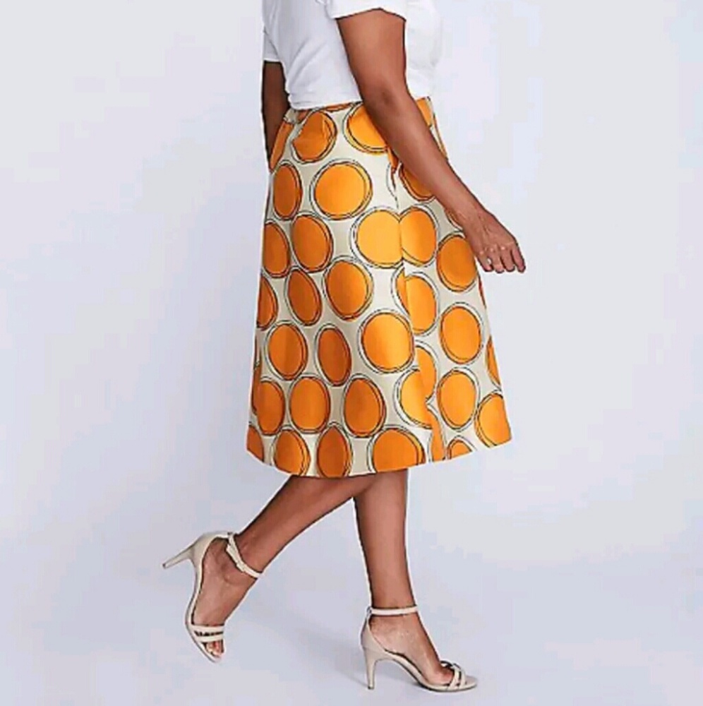 Yellow circle skirt - Picture 3 of 7